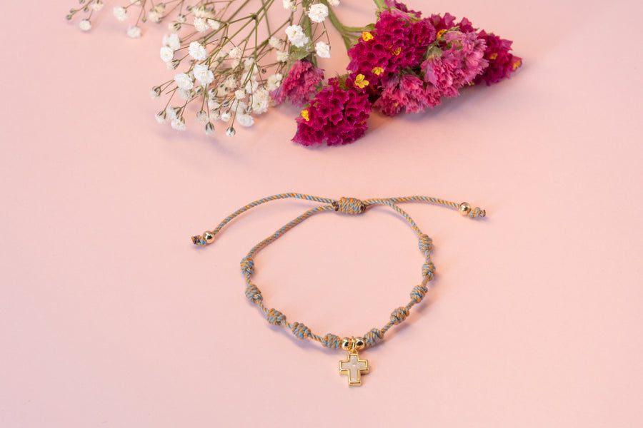 Pulsera decenario de cordón