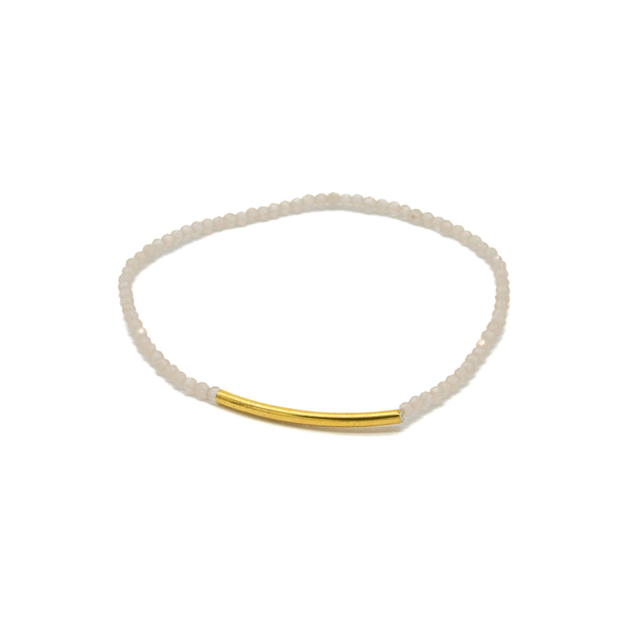 Pulsera de hilo con zirconia