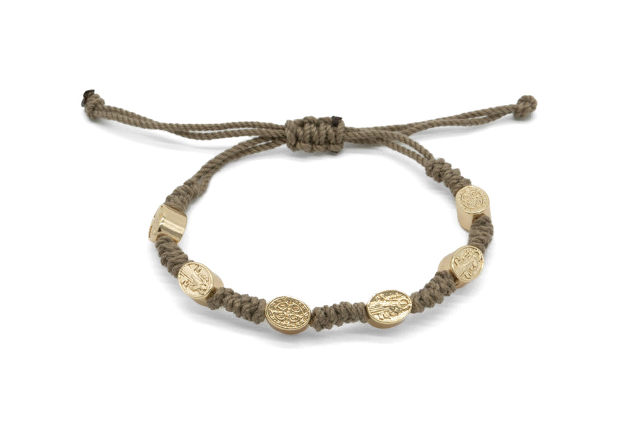 Pulsera ajustable San Benito oval